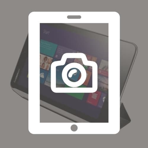 Замена камеры основной или фронтальной в Lenovo Miix 2